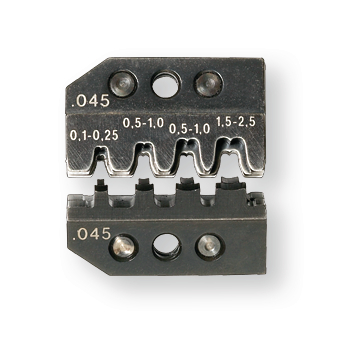 Crimpeinsatz 701-1 für unisolierte Verbinder 0,1 - 2,5 mm² für Zange 701